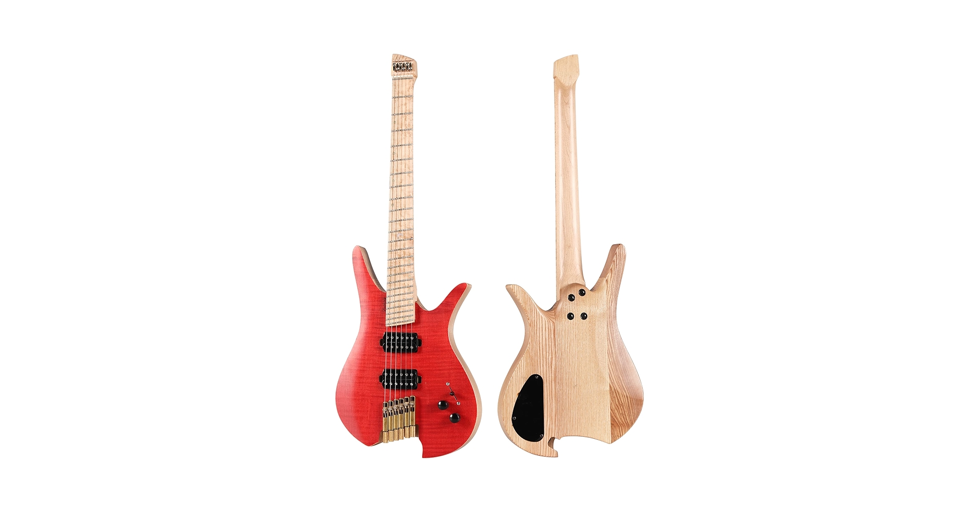REV guitars Brigitta DD7 7弦ヘッドレスギター REV Guitars Brigitta DD7 7‑String Headless Guitar From JAPAN